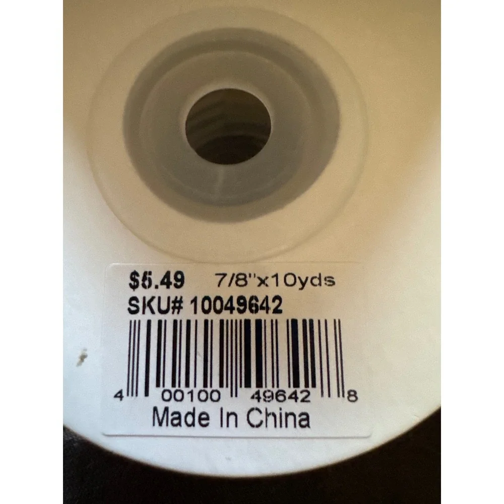 N/A grosgrain ribbon